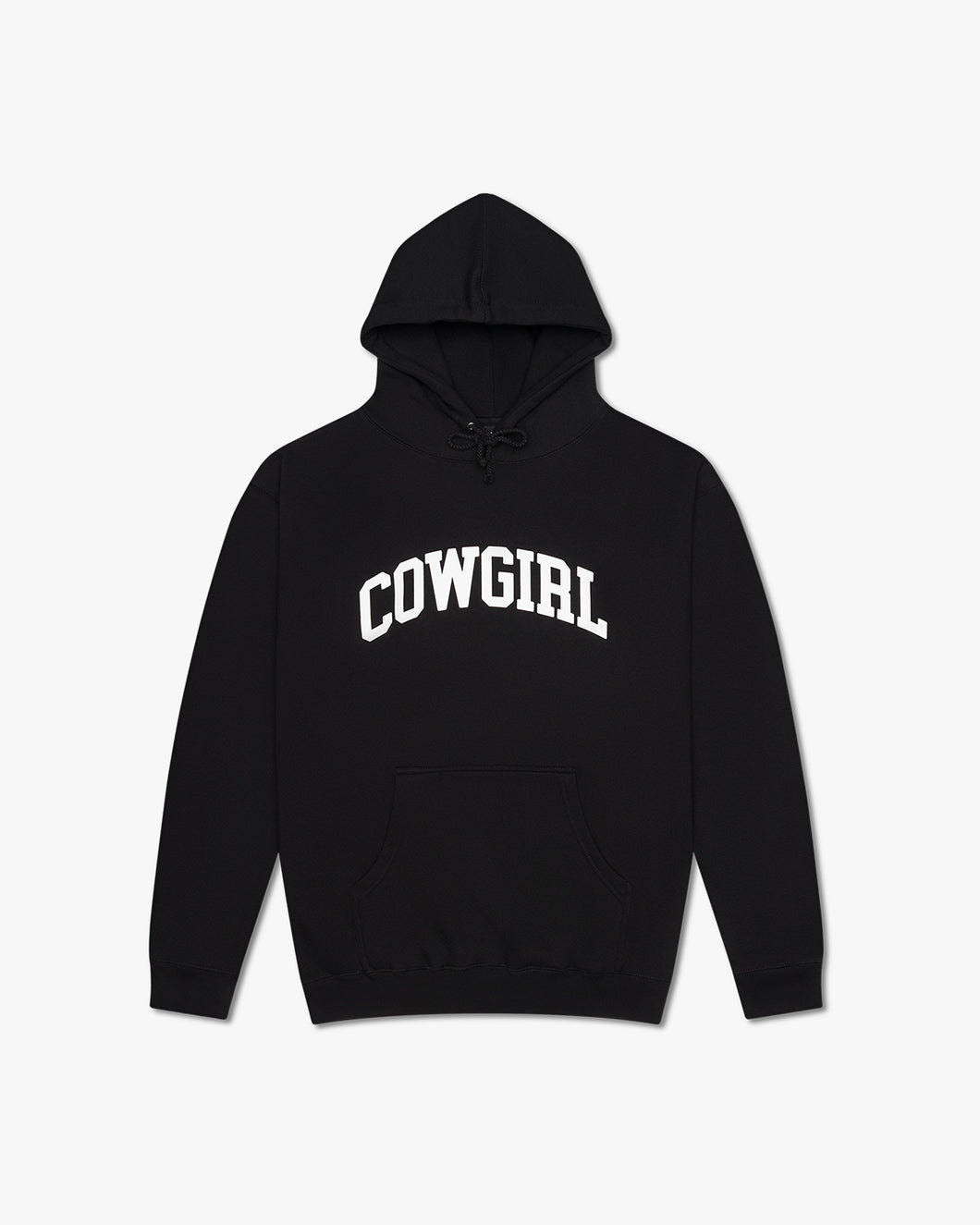 Cowgirl Commercial Art Hoodie (Black, EXTRA LARGE)